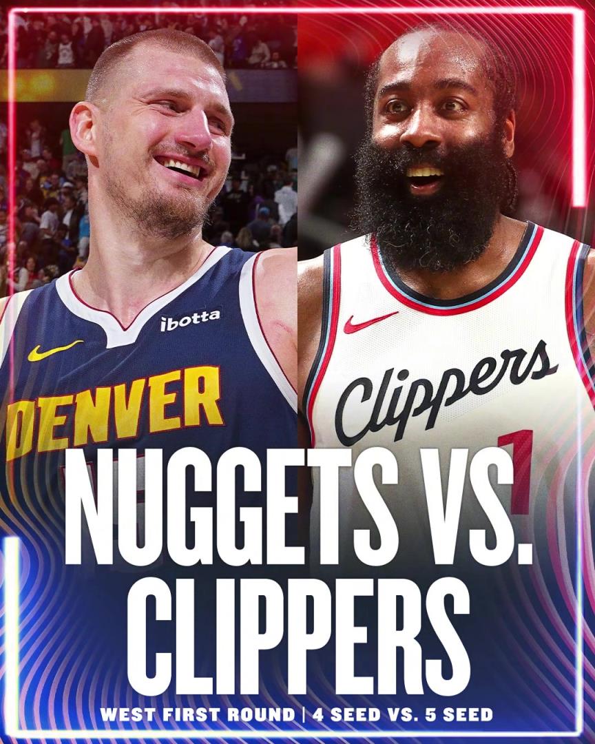 帶隊的神！哈登率快船鎖定西部第5，生涯從未缺席過季后賽！