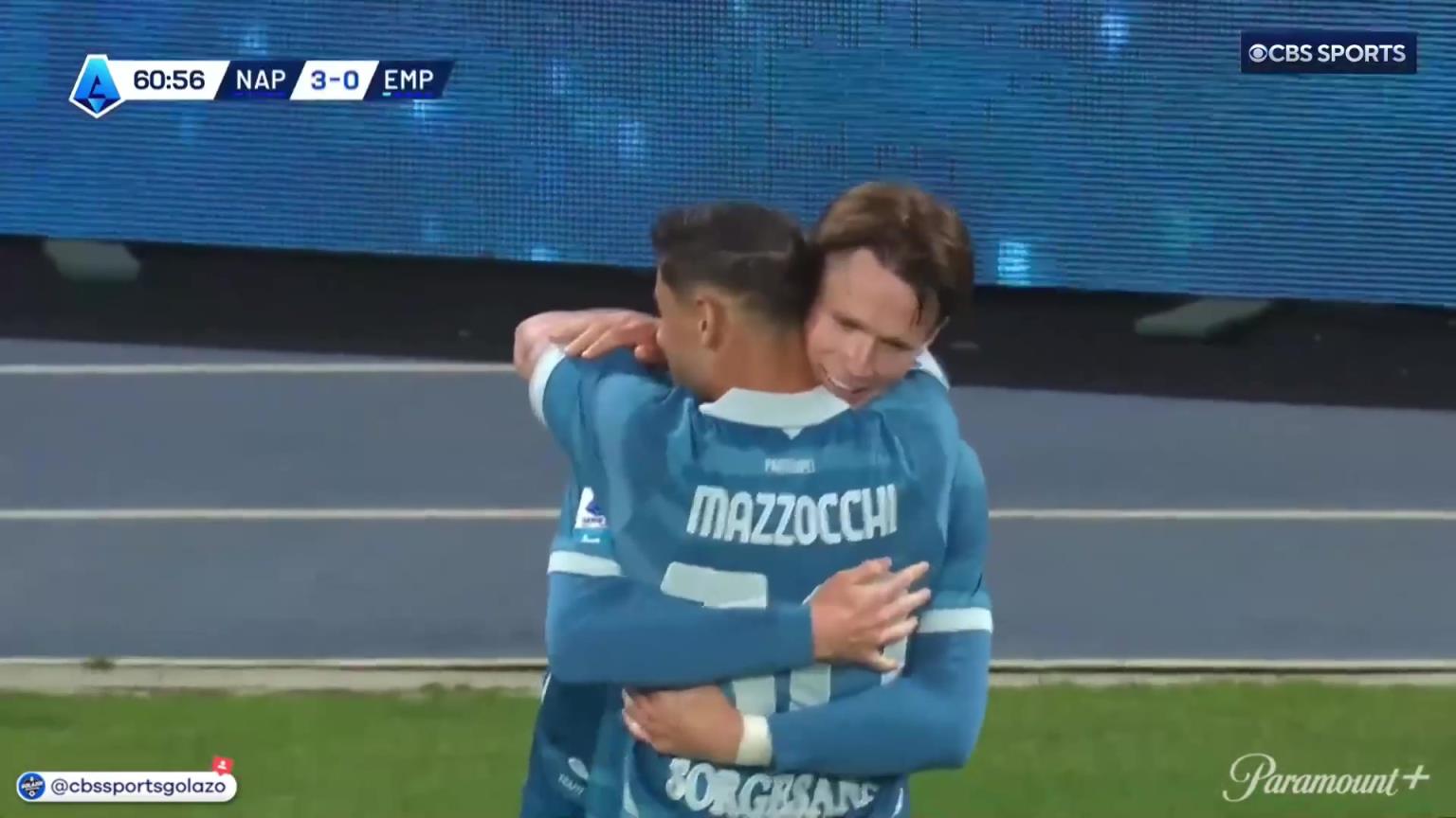 無敵雙響炮！麥克托米奈甩頭破門梅開二度！盧卡庫傳中送助攻！