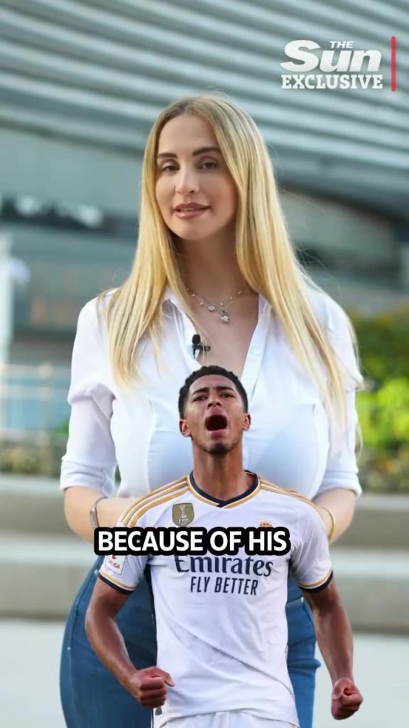 WTF！根本聽不清這皇馬女主持講啥，這身材真的很吸引眼球